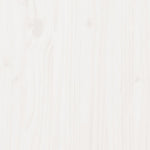 Sideboard White 60x36x84 cm Solid Pinewood 808109