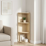 Corner Shelf 3-Tier 41.5 x 41.5 x 107.5 cm Engineered Wood 8016344