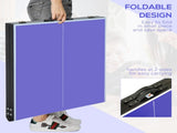 Folding 5ft Mini Compact Table Tennis Top Ping Pong Table Set Professional Net Games Sports Training T3398P548116