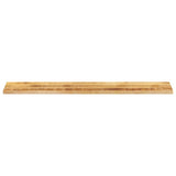 Table Top 160x20x2.5 cm Rectangular Solid Wood Rough Mango 371289