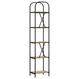 Bookshelf Artisan Oak 40 x 30 x 183 cm Engineered wood 879874