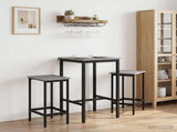 Bar Table 52 x 52 x 90 cm Engineered Wood Grey Sonoma 8006124