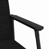 Armchair Black 59 x 75 x 78 cm Fabric 42017672