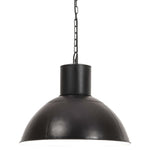 Hanging Lamp 25 W Black Round 48 cm E27 320565