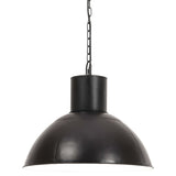 Hanging Lamp 25 W Black Round 48 cm E27 320565