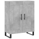 Sideboard Concrete Grey 69.5x34x90 cm Engineered Wood 830224