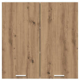 Hanging Cabinet Artisan Oak 80 x 31 x 80 cm Engineered Wood 884289