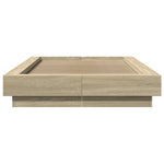 Bed Frame without Mattress Sonoma Oak 100x200 cm 3281205