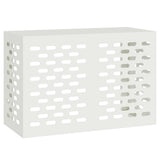 Air Conditioner Cover White 90 x 40 x 60 cm Steel 865891