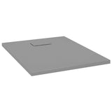 Shower Base Tray SMC Grey 90x70 cm 148931