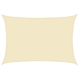Sunshade Sail 160 g/m Cream 5x7 m HDPE 311192