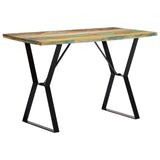 Dining Table 120x60x76 cm Solid Reclaimed Wood 247950