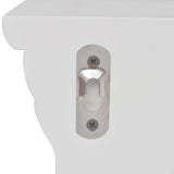 Wall Shelves Aaliyah 2 pcs White 242439