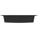 Kitchen Sink Black 79 x 50 x 31 cm Quartz and Resin 147053