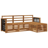 Outdoor Sofa Set 4 pcs Natural 3384200