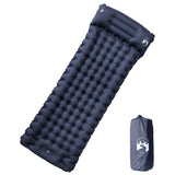 Self Inflating Camping Mattress with Pillow 1-Person Grey 4007094