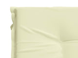Sunlounger Cushion GEMERT 100% Polyester Cream 190 x 80 x 9 cm 947444