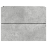 Bathroom Cabinet Concrete Grey 60x38.5x45 cm Engineered Wood 856242