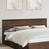 Headboard Brown Oak Engineered wood 888382