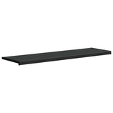 Window Sill Black with wood grain 160 x 40 x 4.5 cm PVC 42046873