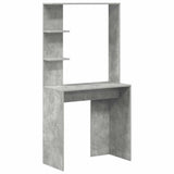 Desk Concrete Grey 78.5 x 37 x 154.5 cm Engineered Wood 869341