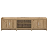 TV Cabinet 168 x 33 x 47 cm Artisan Oak Engineered Wood 8011186