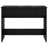Cosmetic Table with Drawer Black Oak 100 x 45 x76 cm 871671