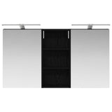 Bathroom Cabinet Set 3 pcs 110 x 10.5 x 60.5 cm Engineered wood 3403721