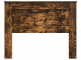 Headboard with Headboard Smoked Oak 100 cm Engineered Wood 887477