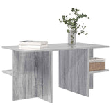 Coffee Table Grey Sonoma 87 x 50 x 45 cm Engineered Wood 8001060