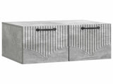 Wall-Mounted TV Cabinet Concrete Grey 59.5 x 41 x 30 cm 899018