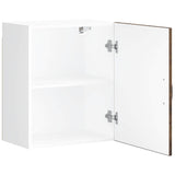 Kitchen Wall Cabinet Lucca Smoked Oak Engineered Wood 853807