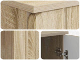 Desk with Shelf Sonoma Oak 142.5 x 50 x 75 cm Engineered Wood 3414587