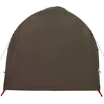 ZNTS Family Tent Tunnel 6-Person Brown Waterproof 4009576