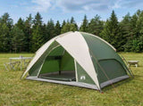 Camping Tent with Rainfly Water-resistant Dome Green 42028520