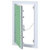 Access Panel Green and Silver 25 x 45 cm 4018454