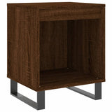 Bedside Cabinets 2 pcs Brown Oak 40x35x50 cm Engineered Wood 830747
