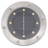 Solar Ground Lights with Ground Spikes Outdoor 12 pcs Warm White 4008201