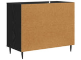 Sideboard OMMEN Black Oak 69 x 33 x 76 cm Engineered Wood 8006939