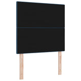 Headboard Height Adjustable with Headboard Blue 90 cm Fabric 3337801