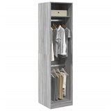 Wardrobe Grey Sonoma 50x50x200 cm Engineered Wood 3307788