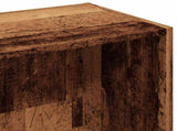 Book Cabinet Old Wood 50x25x80 cm Engineered Wood 855780