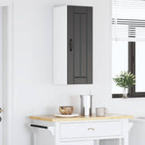 Wall Cabinet LUCCA Black 30 x 31 x 80 cm Engineered Wood 885007