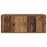 Wall Mounted TV Cabinet Old Wood 100 x 34.5 x 40 cm 881153