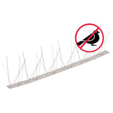 5-row Stainless Steel Bird & Pigeon Spikes Set of 40 20 m 149134