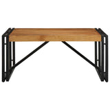 Coffee Table 80x80x35 cm Solid Wood Acacia 4016672