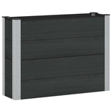 Garden Raised Bed Black 100 x 30 x 72 cm 42039035