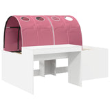 Bed with Tunnel 4 pcs Artisian Oak and Pink Engineered Wood 3423692