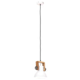 Industrial Hanging Lamp 25 W White Round 19 cm E27 320540