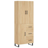 Highboard Sonoma Oak 69.5x34x180 cm Engineered Wood 3195926